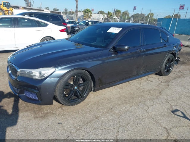 Aukcja sprzedaży 2016 Bmw 740i, vin: WBA7E2C58GG739053, numer aukcji: 44856345