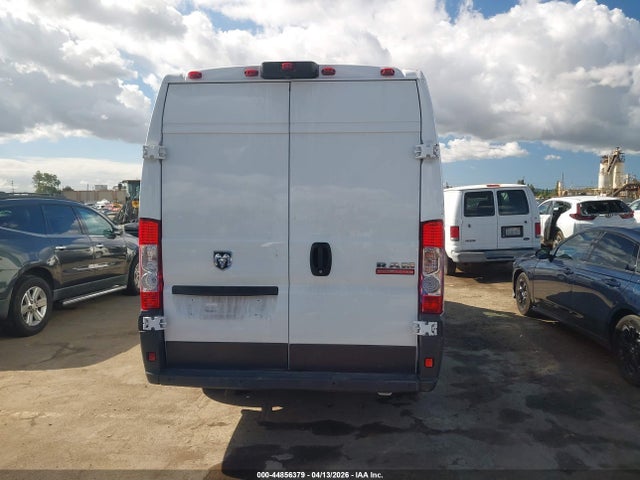 44856379 :رقم المزاد ، 3C6URVJG6JE117582 vin ، 2018 Ram Promaster 3500 Cargo Van High Roof 159 Wb Ext مزاد بيع
