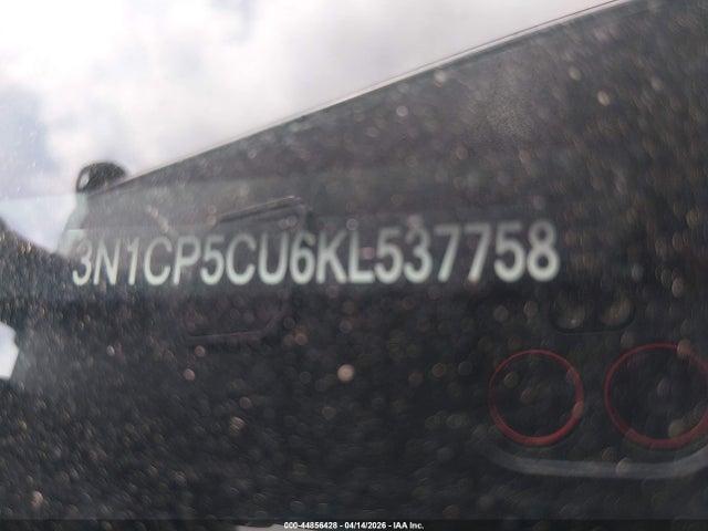 Aukcja sprzedaży 2019 Nissan Kicks Sv, vin: 3N1CP5CU6KL537758, numer aukcji: 44856428