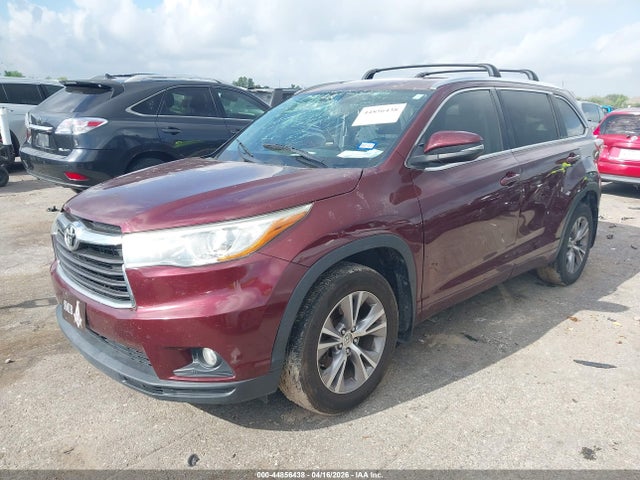 Aukcja sprzedaży 2015 Toyota Highlander Xle V6, vin: 5TDKKRFH4FS059174, numer aukcji: 44856438