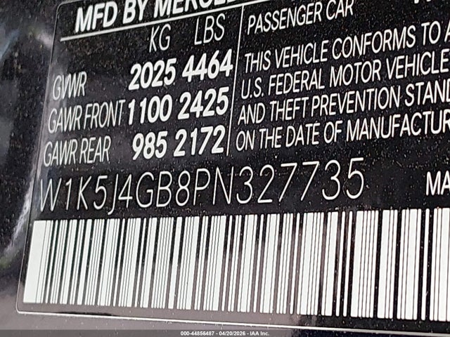 Mercedes-Benz Cla 250 Coupe 2023 W1K5J4GB8PN327735 Image 9
