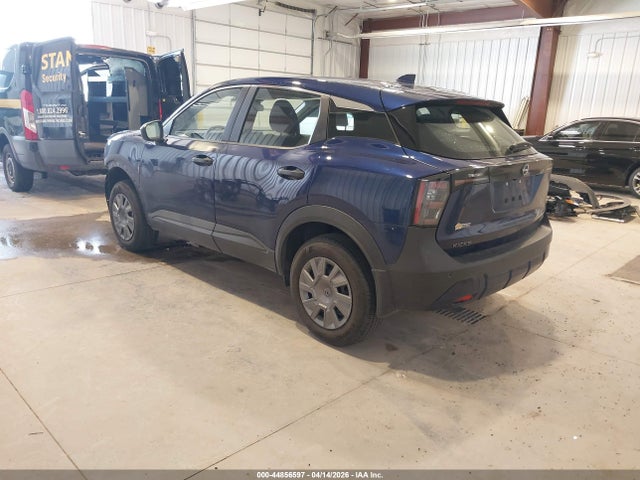 2025 Nissan Kicks S Intelligent Awd მანქანა იყიდება აუქციონზე, vin: 3N8AP6BBXSL376605, აუქციონის ნომერი: 44856597