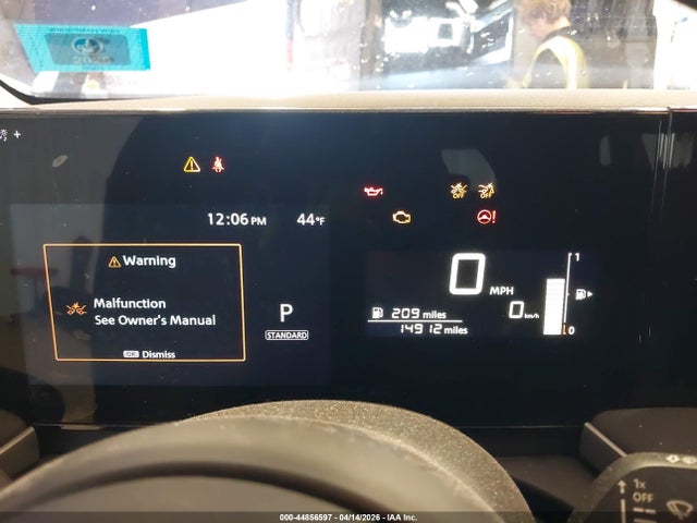 2025 Nissan Kicks S Intelligent Awd მანქანა იყიდება აუქციონზე, vin: 3N8AP6BBXSL376605, აუქციონის ნომერი: 44856597