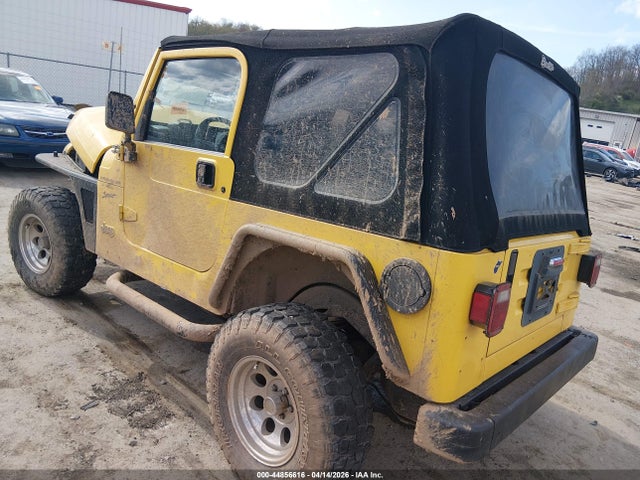 Продаж на аукціоні авто 2000 Jeep Wrangler Sport, vin: 1J4FA49S2YP749270, номер лоту: 44856616