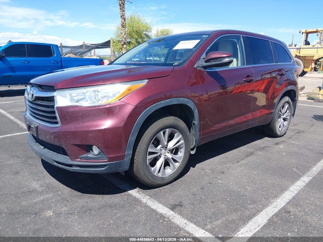 Toyota Highlander Le Plus V6 2014 5TDBKRFH9ES037914 Image 2