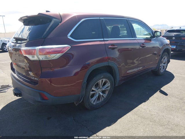 Toyota Highlander Le Plus V6 2014 5TDBKRFH9ES037914 Image 4
