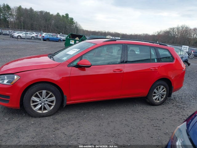 44856678 :رقم المزاد ، 3VWA17AU9GM506796 vin ، 2016 Volkswagen Golf Sportwagen Tsi S 4-door مزاد بيع