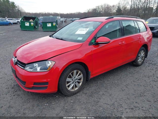 44856678 :رقم المزاد ، 3VWA17AU9GM506796 vin ، 2016 Volkswagen Golf Sportwagen Tsi S 4-door مزاد بيع