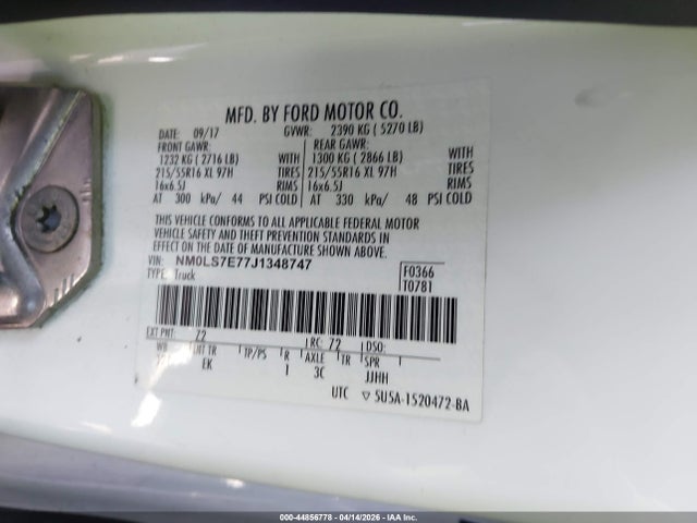 Ford Transit Connect Xl 2018 NM0LS7E77J1348747 Image 9