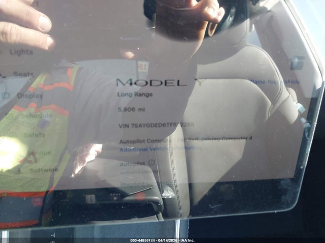 2026 Tesla Model Y Premium Rear-wheel Drive/standard Rear-wheel Drive მანქანა იყიდება აუქციონზე, vin: 7SAYGDED6TF522285, აუქციონის ნომერი: 44856784