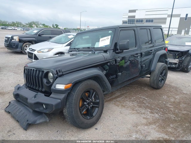 2021 Jeep Wrangler Unlimited Sport Altitude 4x4 მანქანა იყიდება აუქციონზე, vin: 1C4HJXDG8MW518604, აუქციონის ნომერი: 44856799