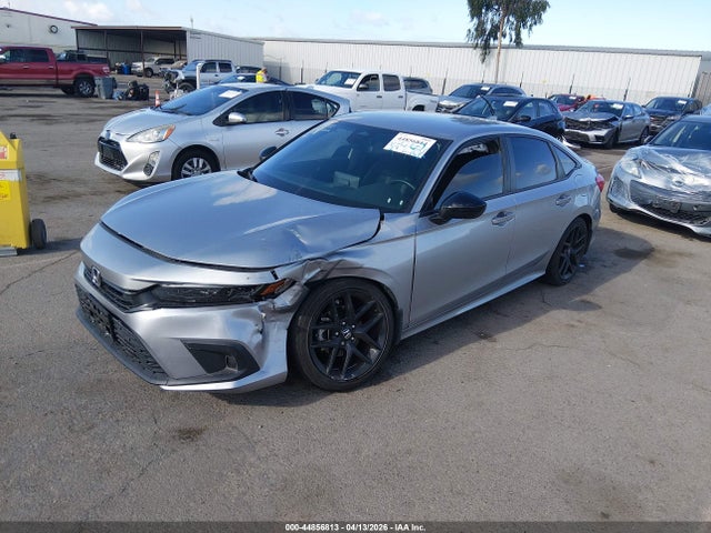 44856813 :رقم المزاد ، 2HGFE2F57NH566574 vin ، 2022 Honda Civic Sport مزاد بيع