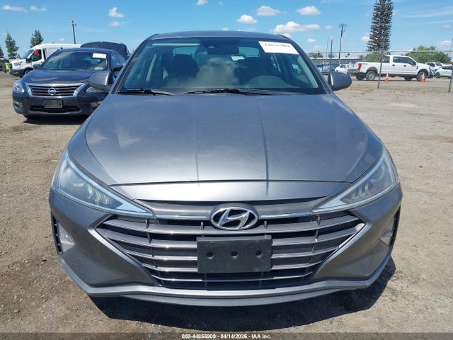 2019 Hyundai Elantra Sel მანქანა იყიდება აუქციონზე, vin: 5NPD84LF8KH459929, აუქციონის ნომერი: 44856909