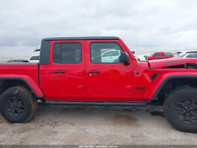 Продажа на аукционе авто 2021 Jeep Gladiator Willys 4x4, vin: 1C6HJTAG4ML533011, номер лота: 44857022
