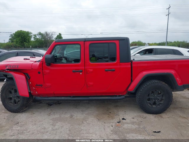 Продажа на аукционе авто 2021 Jeep Gladiator Willys 4x4, vin: 1C6HJTAG4ML533011, номер лота: 44857022