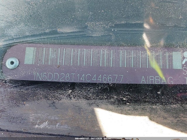 Продаж на аукціоні авто 2004 Nissan Frontier Standard, vin: 1N6DD26T14C446677, номер лоту: 44857127