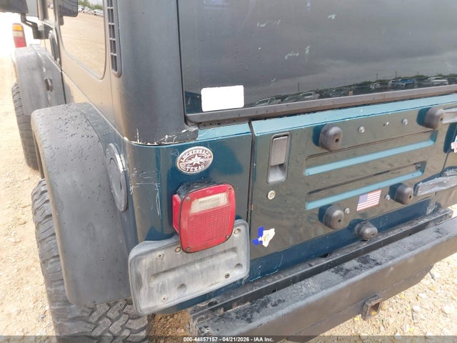 1998 Jeep Wrangler Sport მანქანა იყიდება აუქციონზე, vin: 1J4FY19S4WP733563, აუქციონის ნომერი: 44857157