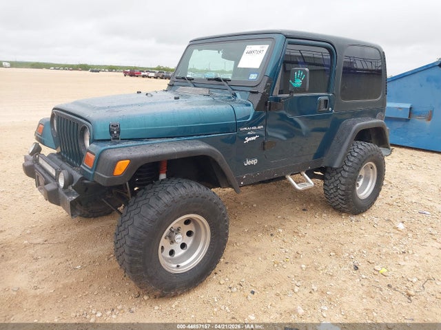 1998 Jeep Wrangler Sport მანქანა იყიდება აუქციონზე, vin: 1J4FY19S4WP733563, აუქციონის ნომერი: 44857157