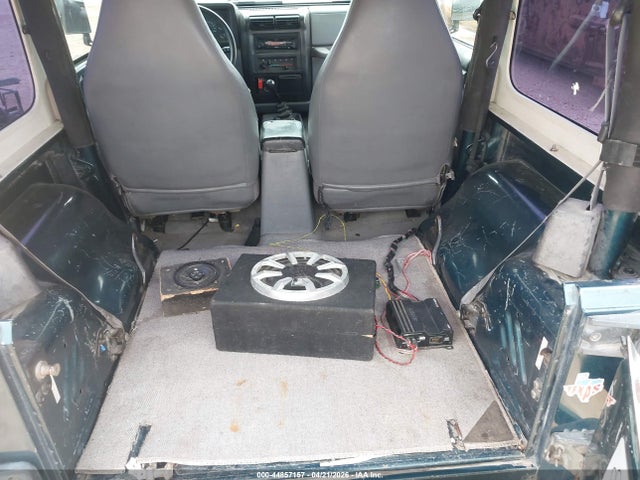 1998 Jeep Wrangler Sport მანქანა იყიდება აუქციონზე, vin: 1J4FY19S4WP733563, აუქციონის ნომერი: 44857157