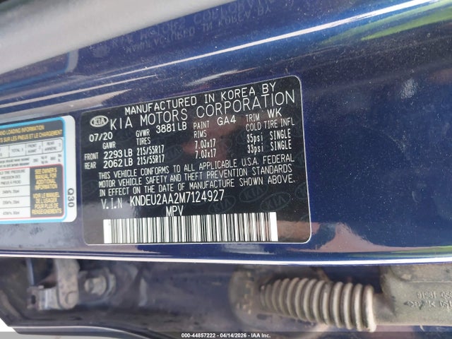 Продаж на аукціоні авто 2021 Kia Seltos S, vin: KNDEU2AA2M7124927, номер лоту: 44857222