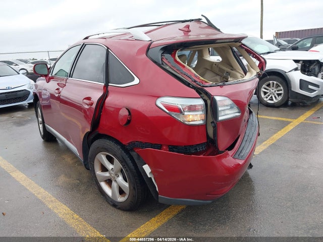 Aukcja sprzedaży 2012 Lexus Rx 350, vin: 2T2BK1BA2CC150101, numer aukcji: 44857296