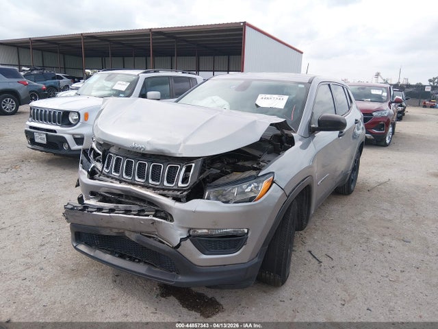 Продаж на аукціоні авто 2021 Jeep Compass Sport Fwd, vin: 3C4NJCAB6MT560182, номер лоту: 44857343