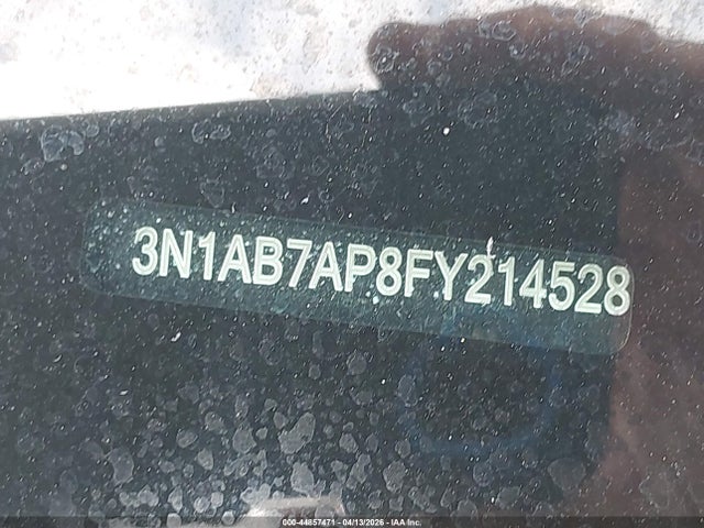 Продажа на аукционе авто 2015 Nissan Sentra Fe+ S/s/sl/sr/sv, vin: 3N1AB7AP8FY214528, номер лота: 44857471