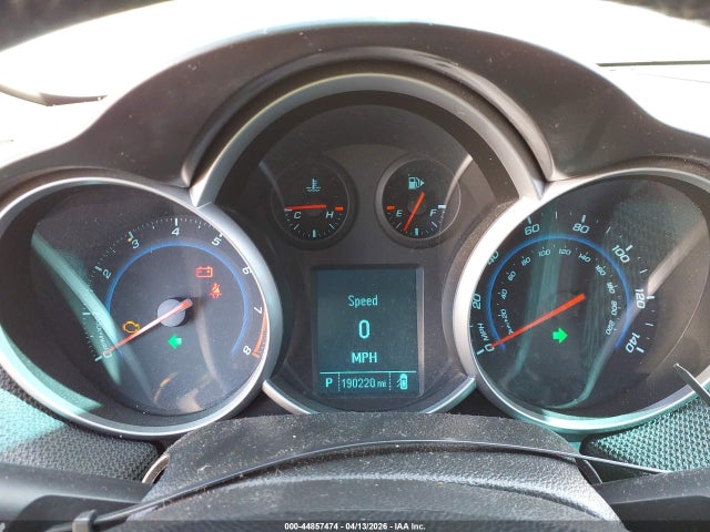 44857474 :رقم المزاد ، 1G1PG5SC0C7224551 vin ، 2012 Chevrolet Cruze 2lt مزاد بيع