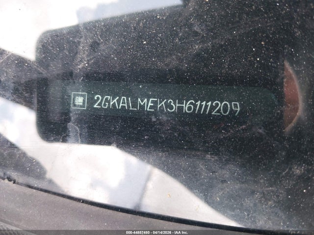 Продаж на аукціоні авто 2017 Gmc Terrain Sle-1, vin: 2GKALMEK3H6111209, номер лоту: 44857480