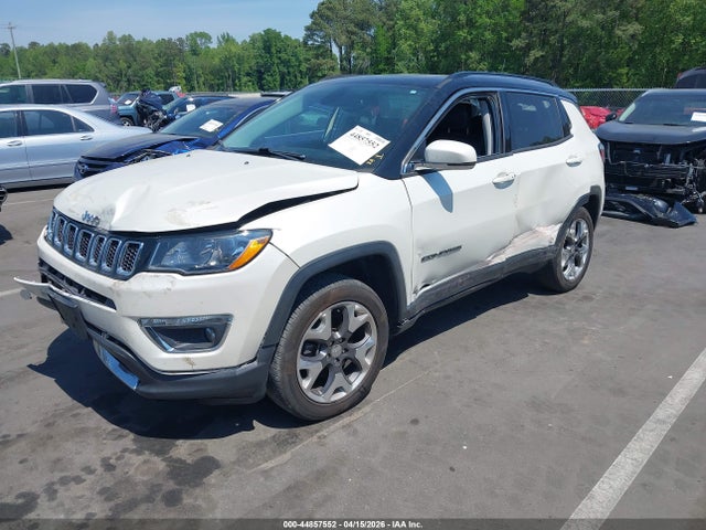 Продаж на аукціоні авто 2020 Jeep Compass Limited 4x4, vin: 3C4NJDCB7LT118268, номер лоту: 44857552