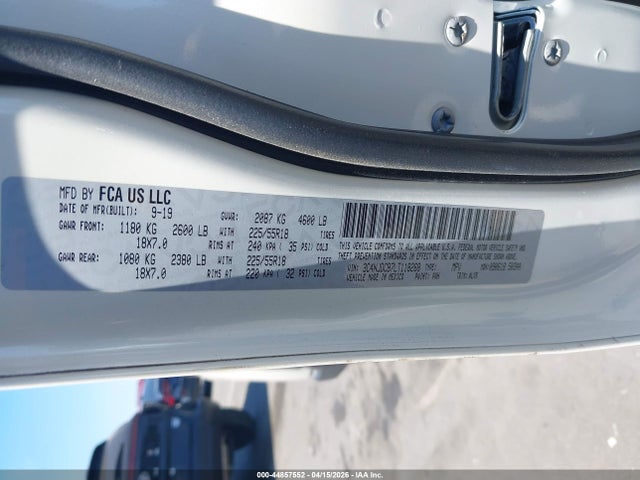 Продаж на аукціоні авто 2020 Jeep Compass Limited 4x4, vin: 3C4NJDCB7LT118268, номер лоту: 44857552