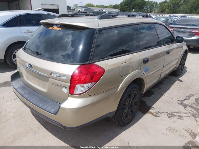 2008 Subaru Outback მანქანა იყიდება აუქციონზე, vin: 4S4BP60C187323781, აუქციონის ნომერი: 44857564