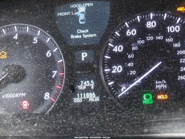 Продажа на аукционе авто 2011 Lexus Ls 460, vin: JTHBL5EF1B5106861, номер лота: 44857568