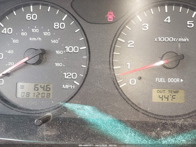 Продажа на аукционе авто 2002 Subaru Forester L, vin: JF1SF63522H707614, номер лота: 44857571