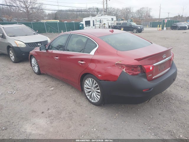 2015 Infiniti Q50 Sport მანქანა იყიდება აუქციონზე, vin: JN1BV7AR1FM397349, აუქციონის ნომერი: 44857651