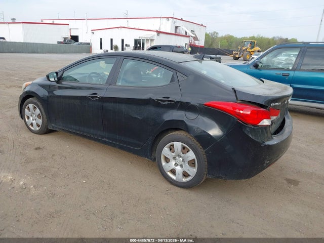 2011 HYUNDAI ELANTRA KMHDH4AEXBU149874 Photo 2