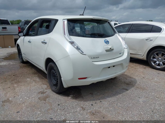 2016 Nissan Leaf S მანქანა იყიდება აუქციონზე, vin: 1N4AZ0CP1GC302270, აუქციონის ნომერი: 44857757
