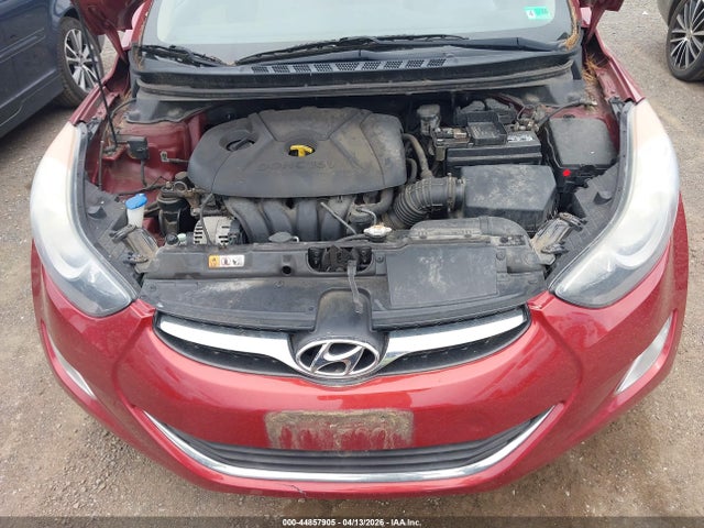 44857905 :رقم المزاد ، 5NPDH4AEXDH340969 vin ، 2013 Hyundai Elantra Gls مزاد بيع