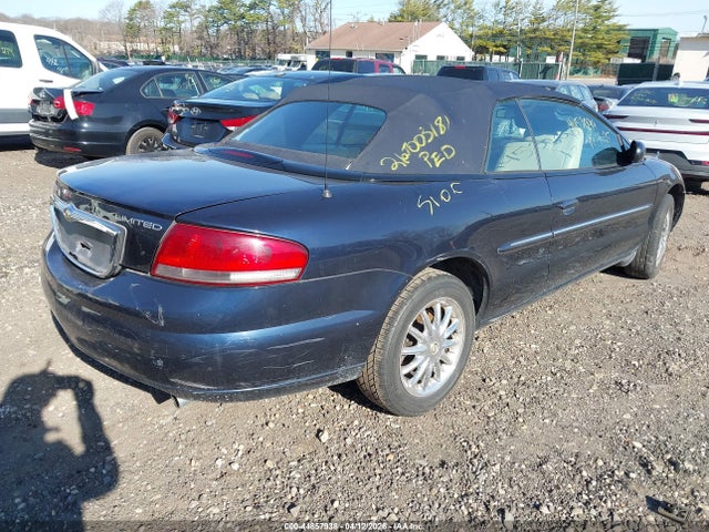 Продаж на аукціоні авто 2002 Chrysler Sebring Limited, vin: 1C3EL65R82N201307, номер лоту: 44857938