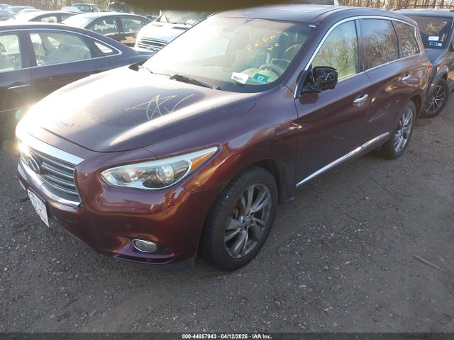 2013 Infiniti Jx35 მანქანა იყიდება აუქციონზე, vin: 5N1AL0MM3DC307249, აუქციონის ნომერი: 44857943