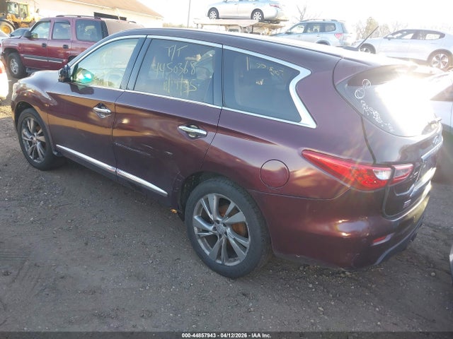 2013 Infiniti Jx35 მანქანა იყიდება აუქციონზე, vin: 5N1AL0MM3DC307249, აუქციონის ნომერი: 44857943