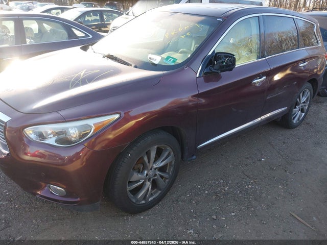 2013 Infiniti Jx35 მანქანა იყიდება აუქციონზე, vin: 5N1AL0MM3DC307249, აუქციონის ნომერი: 44857943