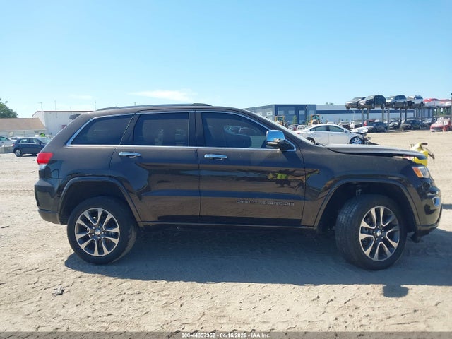 2017 Jeep Grand Cherokee Overland 4x4 მანქანა იყიდება აუქციონზე, vin: 1C4RJFCG0HC802106, აუქციონის ნომერი: 44857952