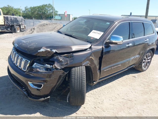 2017 Jeep Grand Cherokee Overland 4x4 მანქანა იყიდება აუქციონზე, vin: 1C4RJFCG0HC802106, აუქციონის ნომერი: 44857952