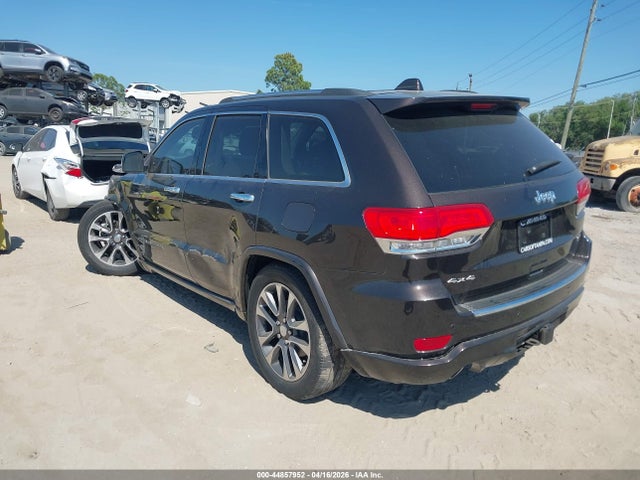 2017 Jeep Grand Cherokee Overland 4x4 მანქანა იყიდება აუქციონზე, vin: 1C4RJFCG0HC802106, აუქციონის ნომერი: 44857952
