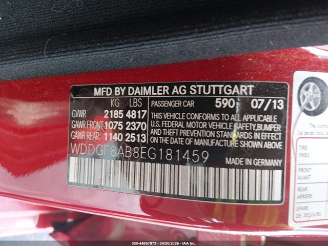Aukcja sprzedaży 2014 Mercedes-benz C 300 Luxury 4matic/sport 4matic, vin: WDDGF8AB8EG181459, numer aukcji: 44857973