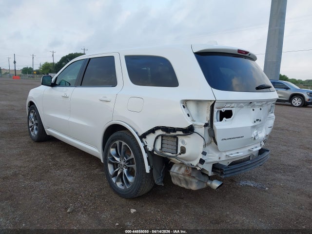 44858050 :رقم المزاد ، 1C4RDHDG7LC204427 vin ، 2020 Dodge Durango Gt Plus Rwd مزاد بيع