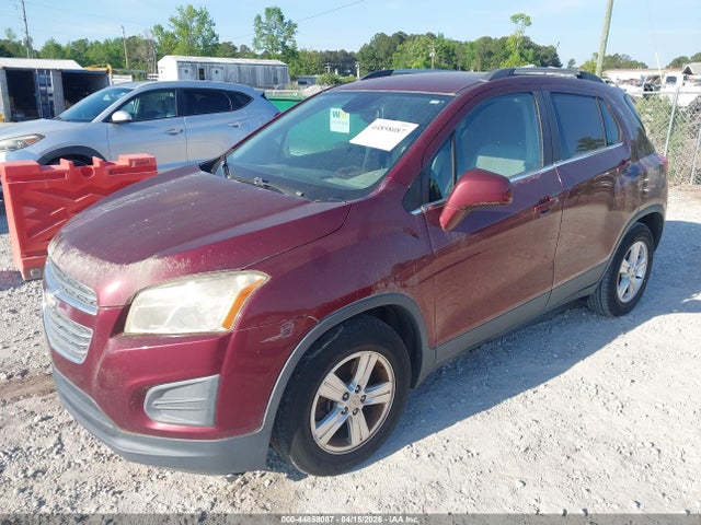 Продаж на аукціоні авто 2016 Chevrolet Trax Lt, vin: 3GNCJLSB7GL180852, номер лоту: 44858087
