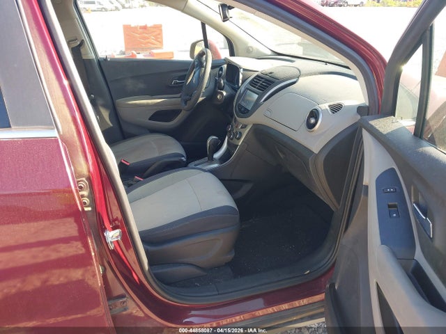 Продаж на аукціоні авто 2016 Chevrolet Trax Lt, vin: 3GNCJLSB7GL180852, номер лоту: 44858087