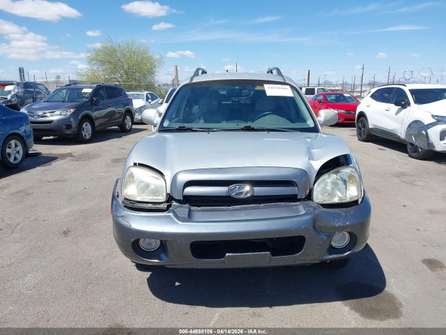 2005 Hyundai Santa Fe Gls/lx მანქანა იყიდება აუქციონზე, vin: KM8SC13E55U010726, აუქციონის ნომერი: 44858106